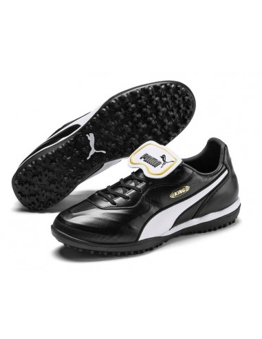 PUMA BOTAS DE FÚTBOL KING TOP TT NEGRAS ADULTOS