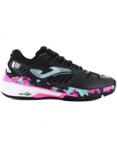 JOMA ZAPATILLAS PADEL T.SLAM 2201 NEGRO/FUCSIA MUJER