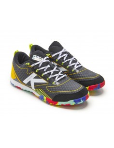 KELME BOTAS SALA STILETTO NEGRO/AMARILLO ADULTOS 2