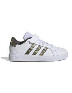 ADIDAS ZAPATILLAS GRAND COURT 2.0 BLANCO/CAMUFLAJE NIÑOS