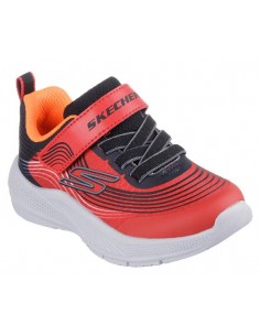SKECHERS ZAPATILLAS MICROSPEC ADVANCE ROJO BEBÉ 2