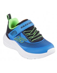 SKECHERS ZAPATILLAS MICROSPEC ADVANCE AZUL BEBÉ 2
