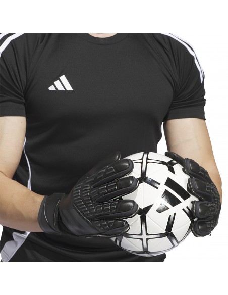 ADIDAS GUANTES DE PORTERO PREDATOR GL MATCH FINGERSAVE NEGROS ADULTOS