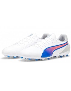 PUMA BOTAS KING MATCH MG BLANCAS ADULTOS 2