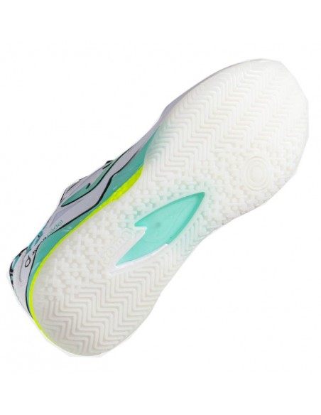 JOMA ZAPATILLAS PADEL SPIN 2542 BLANCO/TURQUESA HOMBRE