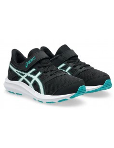 ASICS ZAPATILLAS RUNNING JOLT 4 PS NEGRO/VERDE NIÑOS 2