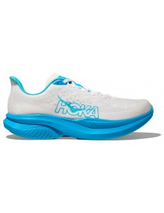 HOKA ZAPATILLAS RUNNING MACH 6 BLANCO/AZUL HOMBRE