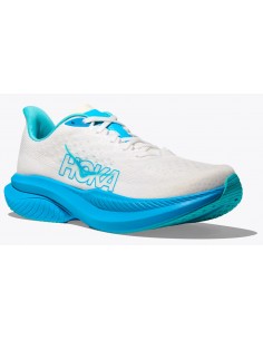 HOKA ZAPATILLAS RUNNING MACH 6 BLANCO/AZUL HOMBRE 2