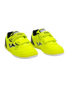 JOMA BOTAS SALA TOP FLEX 2509 AMARILLO FLÚOR NIÑOS 2