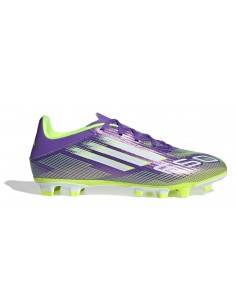 ADIDAS BOTAS F50 CLUB FG/MG PURPURA ADULTOS