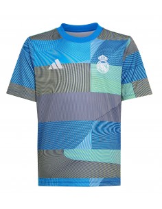 ADIDAS CAMISETA REAL MADRID PRE MATCH 2025 NIÑOS