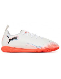 PUMA BOTAS FÚTBOL SALA FUTURE 8 PLAY BLANCAS NIÑOS 2
