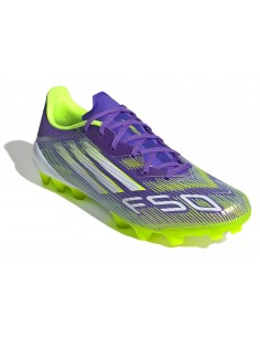ADIDAS BOTAS F50 LEAGUE 2G/3G AG PURPURA 2
