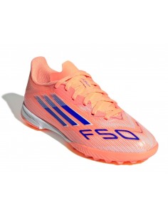 ADIDAS BOTAS F50 LEAGUE CORAL TF NIÑOS 2