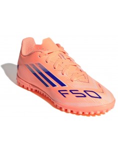 ADIDAS BOTAS F50 CLUB TF CORAL NIÑOS 2