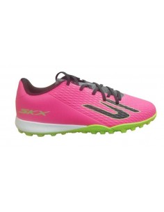SKECHERS BOTAS FÚTBOL SKX_2 JR YOUTH TF ROSA NIÑOS