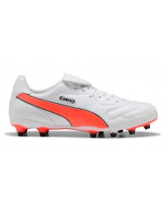 PUMA BOTAS KING LIGA FG/AG BLANCAS ADULTOS 2