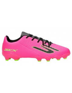 SKECHERS BOTAS FÚTBOL SKX_2 CLUB MG ROSAS ADULTOS