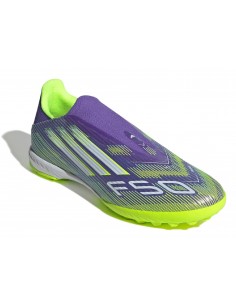 ADIDAS BOTAS F50 LEAGUE LL TF LILA ADULTOS 2
