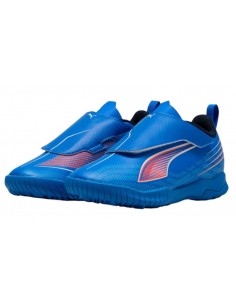PUMA BOTAS ULTRA 6 PLAY VELCRO TF AZUL NIÑOS