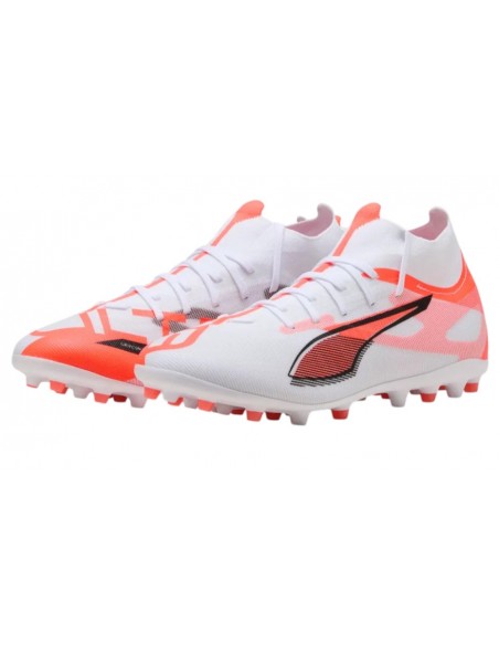 PUMA BOTAS ULTRA 5 MATCH + MG BLANCAS ADULTOS