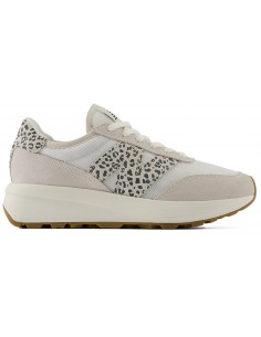 NEW BALANCE ZAPATILLAS 370 BLANCO/LEOPARDO MUJER