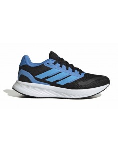 ADIDAS ZAPATILLAS RUNNING RUNFALCON 5 NEGRO/AZUL JUNIOR