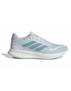 ADIDAS ZAPATILLAS RUNNING RUNFALCON 5 CELESTE/LILA JUNIOR