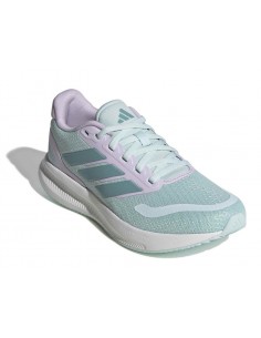 ADIDAS ZAPATILLAS RUNNING RUNFALCON 5 CELESTE/LILA JUNIOR 2
